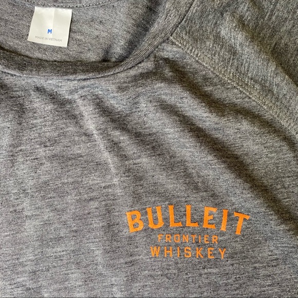 Bulleit Bourbon Frontier Whisky Long Sleeve Shirt - Picture 2 of 3